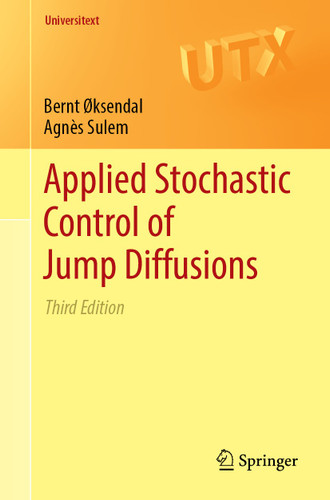 Applied Stochastic Control of Jump Diffusions (Universitext) book cover by Bernt Øksendal, Agnès Sulem
