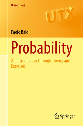 Probability: An Introduction Through Theory and Exercises (Universitext) book cover by Paolo Baldi