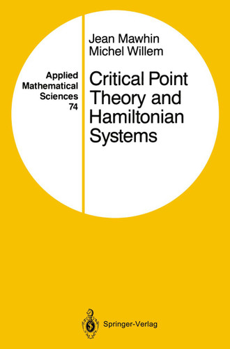 Critical Point Theory and Hamiltonian Systems (Applied Mathematical Sciences #74) book cover by Jean Mawhin