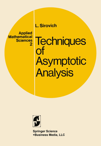 Techniques of Asymptotic Analysis (Applied Mathematical Sciences #2) book cover by Lawrence Sirovich