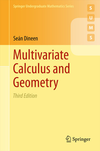 Multivariate Calculus and Geometry (Springer Undergraduate Mathematics Series) book cover by Seán Dineen