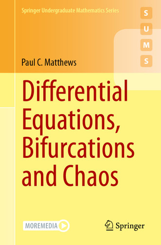 Differential Equations, Bifurcations and Chaos (Springer Undergraduate Mathematics Series) book cover by Paul C. Matthews