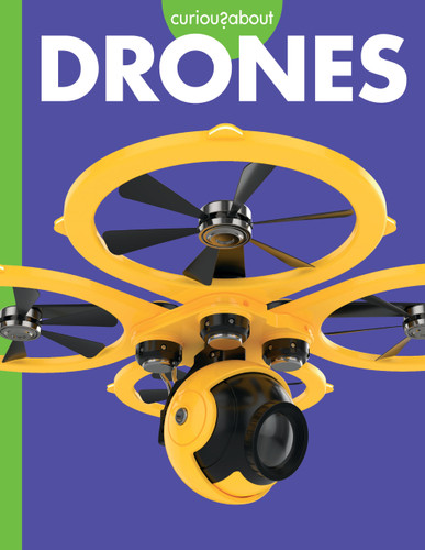 Curious about Drones book cover by Gail Terp