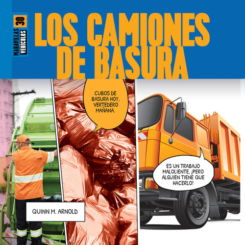 Los camiones de basura book cover by Quinn M. Arnold