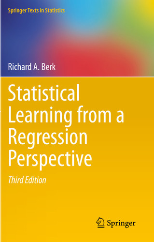 Statistical Learning from a Regression Perspective book cover by Richard A. Berk