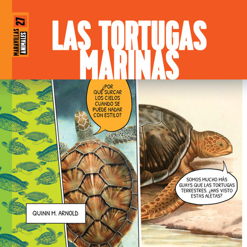 Las tortugas marinas book cover by Quinn M. Arnold
