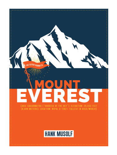 Mount Everest book cover by Hank Musolf