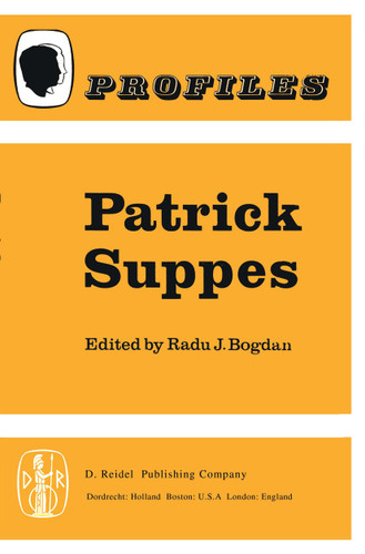 Patrick Suppes (Profiles #1) book cover by R. Bogdan