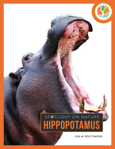 Hippopotamus book cover by Lisa M. Bolt Simons