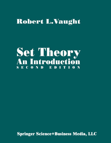 Set Theory: An Introduction book cover by Robert L. Vaught
