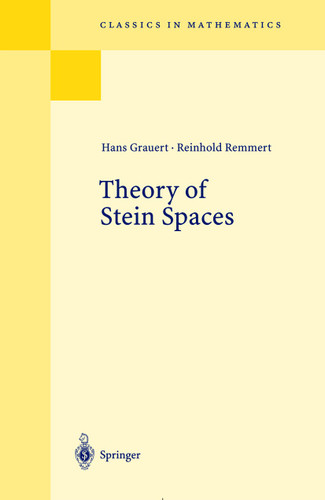Theory of Stein Spaces (Classics in Mathematics) book cover by Hans Grauert, Reinhold Remmert