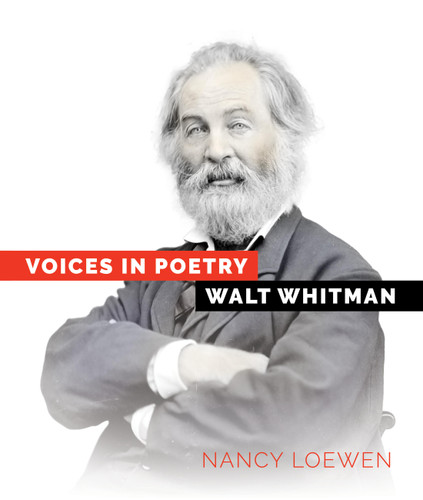 Walt Whitman book cover by Nancy Loewen