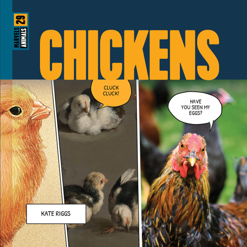 Chickens book cover by Kate Riggs