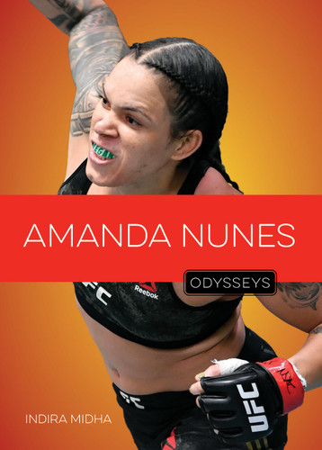 Amanda Nunes book cover by Indira Midha
