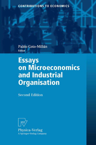 Essays on Microeconomics and Industrial Organisation (Contributions to Economics) book cover by 