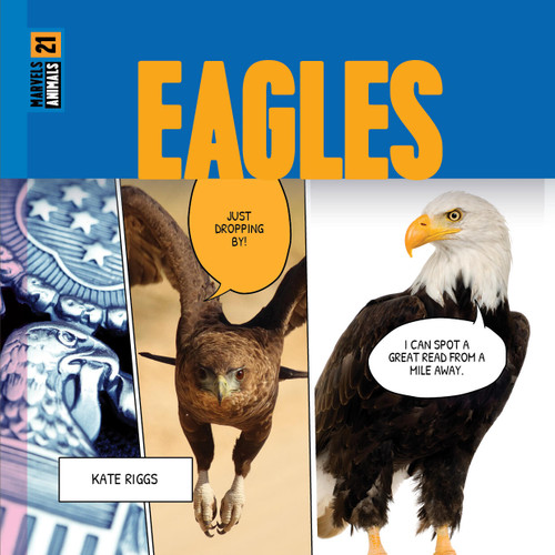 Eagles book cover by Kate Riggs