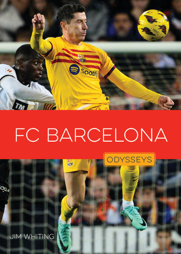 FC Barcelona book cover by Jim Whiting