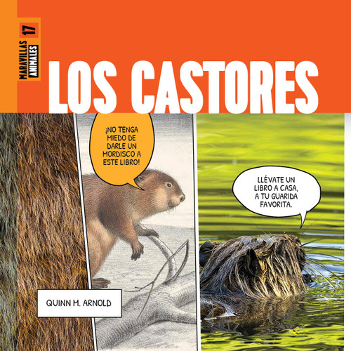 Los castores book cover by Quinn M. Arnold