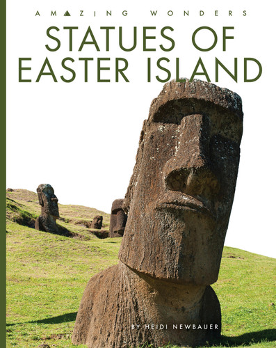 Statues of Easter Island book cover by Heidi Newbauer