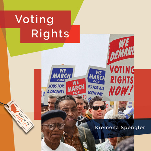 Voting Rights book cover by Kremena Spengler