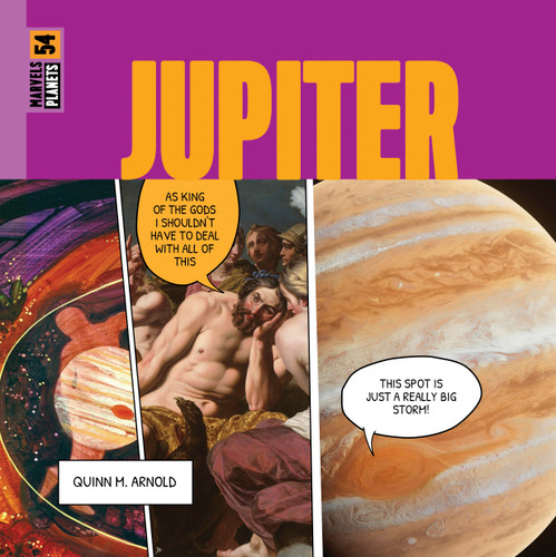 Jupiter (Marvels) book cover by Quinn M. Arnold
