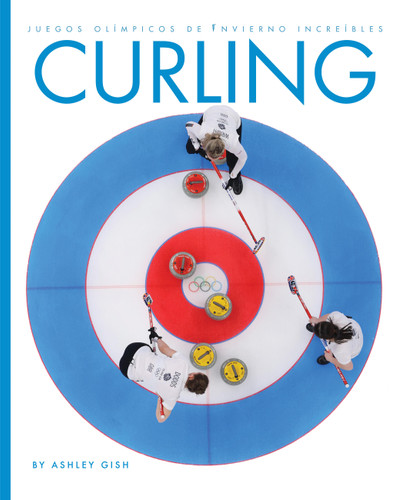 Curling book cover by Ashley Gish