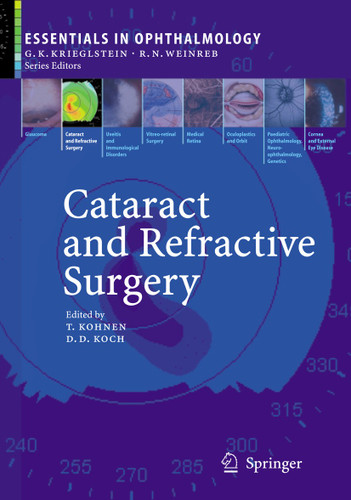 Cataract and Refractive Surgery (Essentials in Ophthalmology) book cover by 