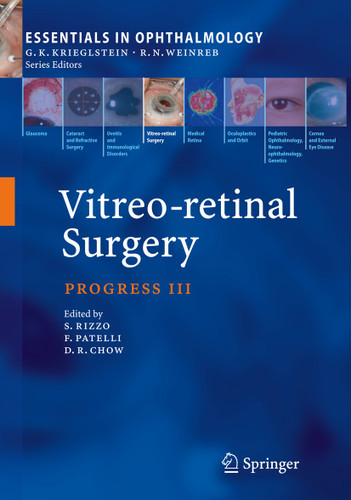 Vitreo-retinal Surgery: Progress III (Essentials in Ophthalmology) book cover by 
