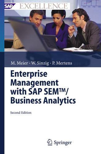 Enterprise Management with SAP SEM™/ Business Analytics (SAP Excellence) book cover by Marco Meier, Werner Sinzig, Peter Mertens