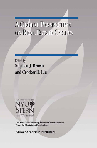 A Global Perspective on Real Estate Cycles (The New York University Salomon Center Series on Financial Markets and Institutions #6) book cover by 