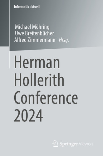 Herman Hollerith Conference 2024 (Informatik aktuell) book cover by 