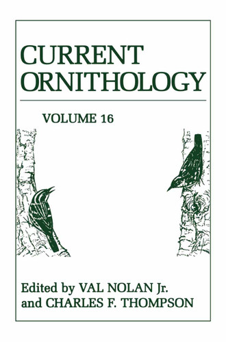 Current Ornithology (Current Ornithology #16) book cover by 