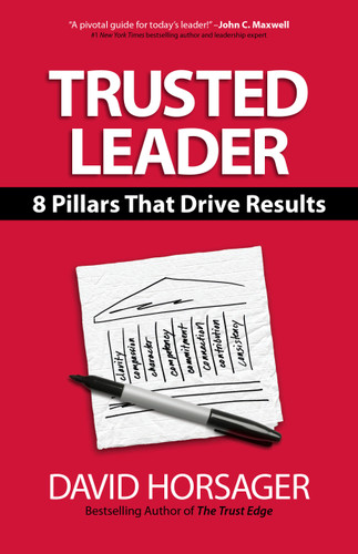 Trusted Leader: 8 Pillars That Drive Results book cover by David Horsager