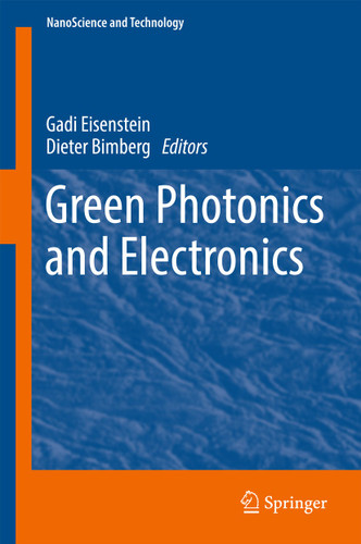 Green Photonics and Electronics (NanoScience and Technology) book cover by 