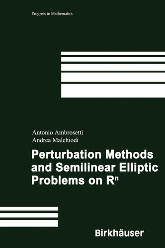 Perturbation Methods and Semilinear Elliptic Problems on R^n (Progress in Mathematics #240) book cover by Antonio Ambrosetti, Andrea Malchiodi
