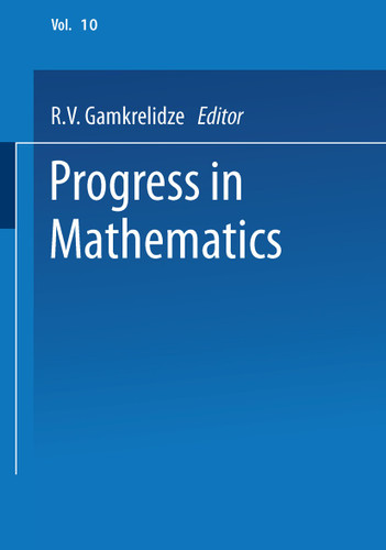 Mathematical Analysis (Progress in Mathematics #10) book cover by R. V. Gamkrelidze