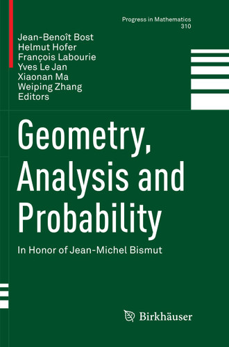 Geometry, Analysis and Probability: In Honor of Jean-Michel Bismut (Progress in Mathematics #310) book cover by 