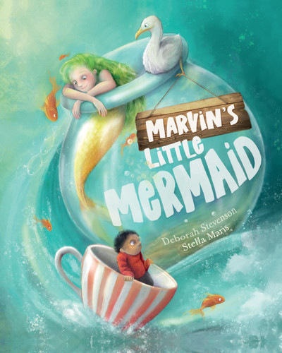 Marvin's Little Mermaid book cover by Deborah Stevenson