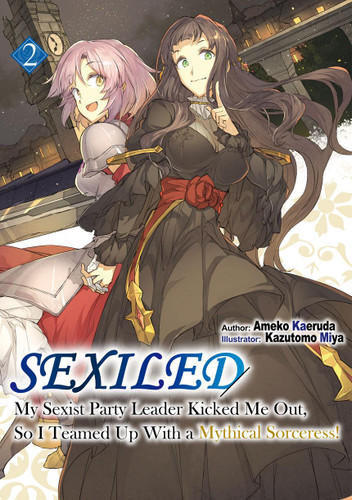 Sexiled: My Sexist Party Leader Kicked Me Out, So I Teamed Up With a Mythical Sorceress! Vol. 2 (Light Novel) (Sexiled: My Sexist Party Leader Kicked Me Out, So I Teamed Up With a Mythical Sorceress! #2) book cover by Ameko Kaeruda