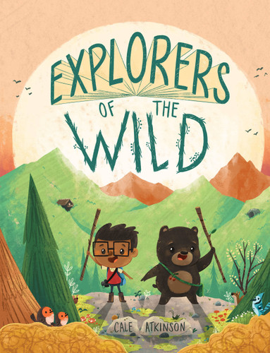 Explorers of the Wild book cover by Cale Atkinson