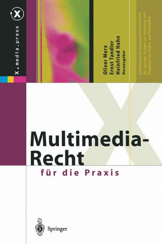 Multimedia-Recht für die Praxis (X.media.press) book cover by 