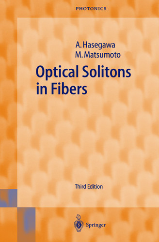 Optical Solitons in Fibers (Springer Series in Photonics #9) book cover by Akira Hasegawa, Masayuki Matsumoto