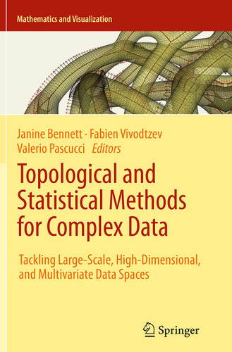 Topological and Statistical Methods for Complex Data: Tackling Large-Scale, High-Dimensional, and Multivariate Data Spaces (Mathematics and Visualization) book cover by 