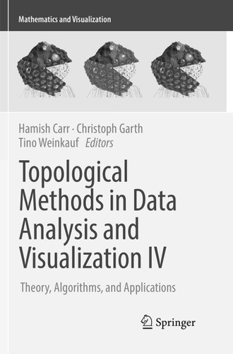 Topological Methods in Data Analysis and Visualization IV: Theory, Algorithms, and Applications (Mathematics and Visualization) book cover by 