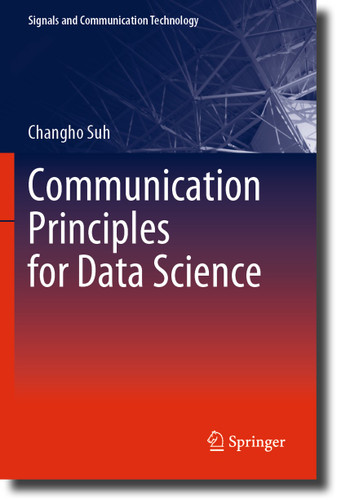 Communication Principles for Data Science (Signals and Communication Technology) book cover by Changho Suh