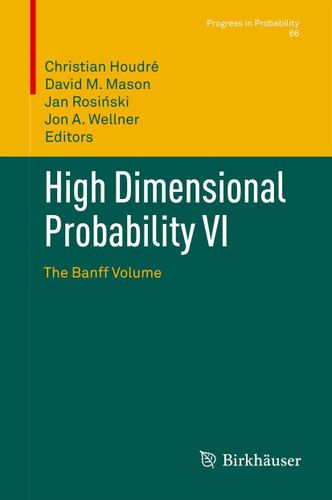 High Dimensional Probability VI: The Banff Volume (Progress in Probability #66) book cover by 