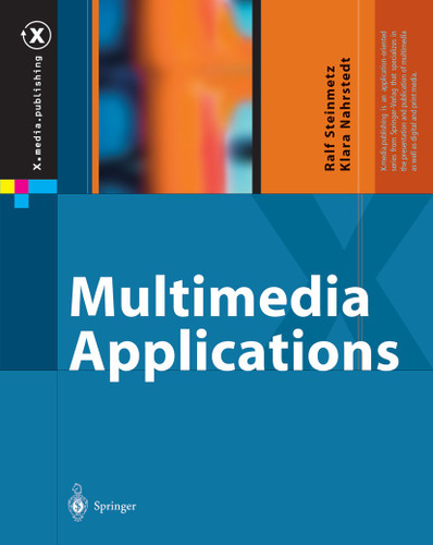 Multimedia Applications (X.media.publishing) book cover by Ralf Steinmetz, Klara Nahrstedt