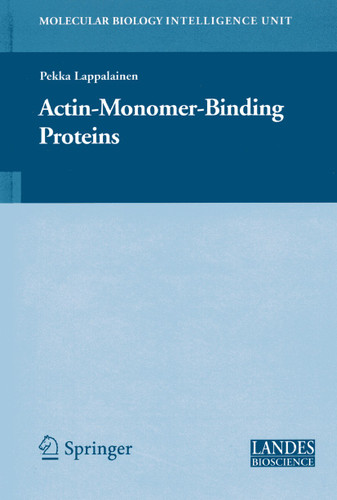 Actin-Monomer-Binding Proteins (Molecular Biology Intelligence Unit) book cover by 