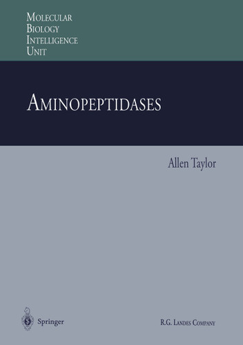 Aminopeptidases (Molecular Biology Intelligence Unit) book cover by 
