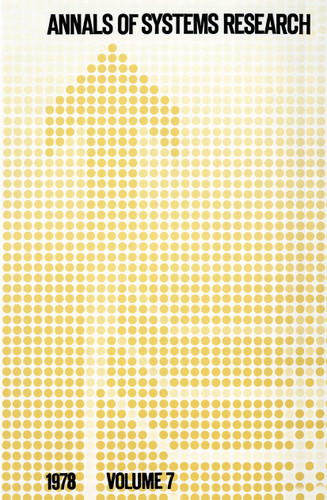 Annals of Systems Research: Volume 7 (Annals of Systems Research #7) book cover by 
